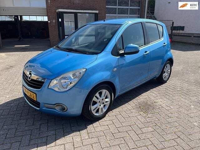 Blauw Gebruikt 2011 Opel Agila Edition Hatchback | € 4.950 (Iets duurder) - Afbeelding 1/4