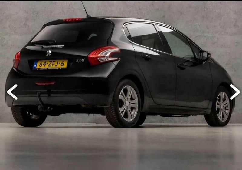 Occasion Peugeot 208 Allure 82 PK (60 kW) 2012 Zwart Hatchback