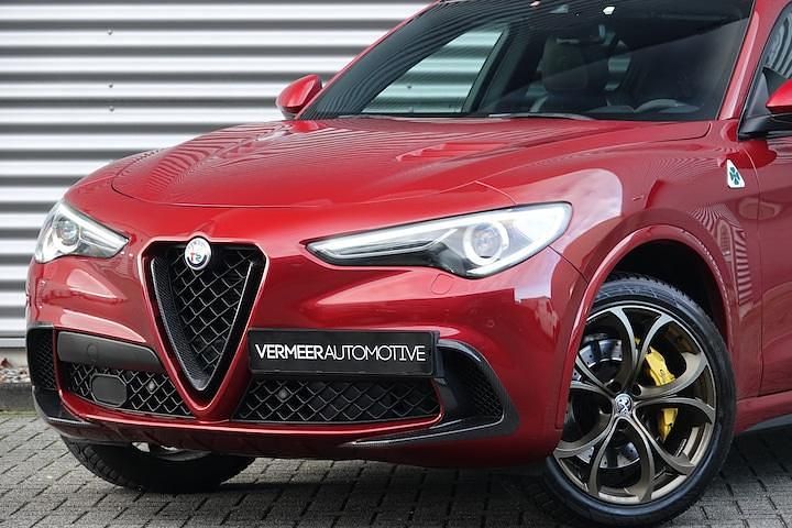 Occasion Alfa Romeo Stelvio Quadrifoglio 511 PK (375 kW) 2018 Rood SUV