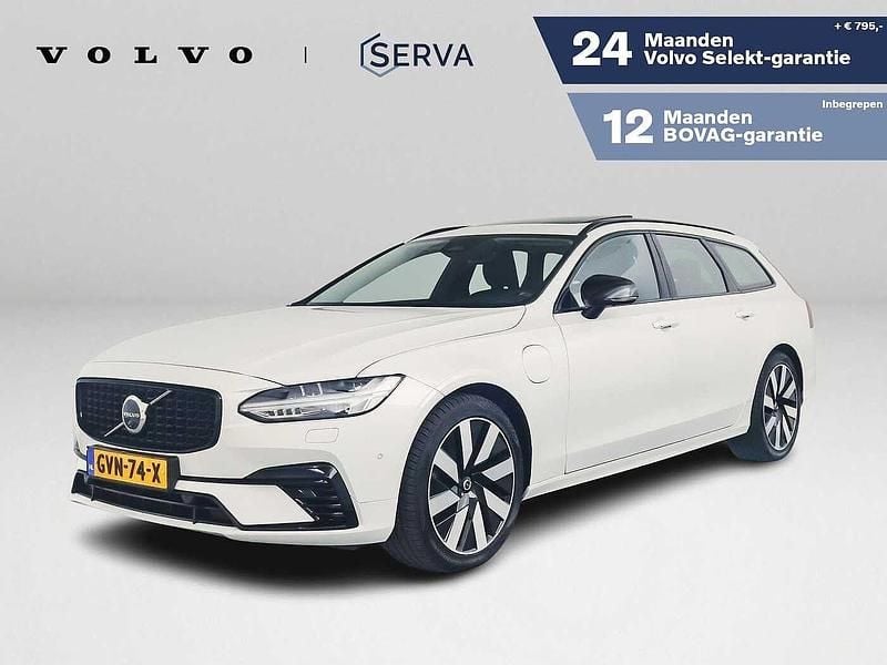Wit Gebruikt 2024 Volvo V90 Ultra Stationwagen | € 51.995 (Goede deal) - Afbeelding 1/4