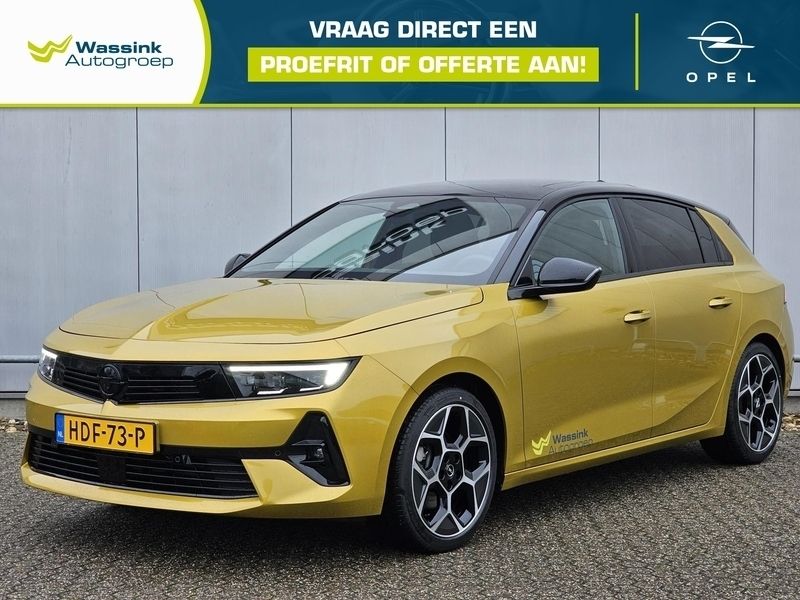 Geel Gebruikt 2025 Opel Astra Ultimate Hatchback | € 37.435 (Iets duurder) - Afbeelding 1/4