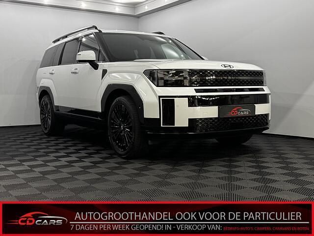 Wit Nieuw 2025 Hyundai Santa Fe Blackline SUV | € 57.950 (Super prijs) - Afbeelding 1/4