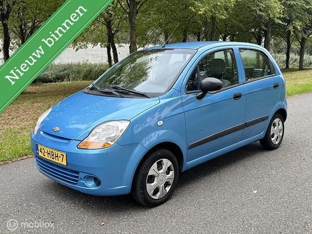 Blauw Gebruikt 2008 Chevrolet Matiz Hatchback | € 1.799 (Eerlijke prijs) - Afbeelding 1/4