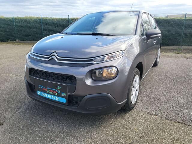 Grijs Gebruikt 2019 Citroën C3 Hatchback | € 6.490 (Super prijs) - Afbeelding 1/4