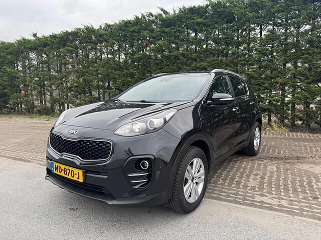 Zwart Gebruikt 2017 Kia Sportage SUV | € 10.750 (Eerlijke prijs) - Afbeelding 1/4