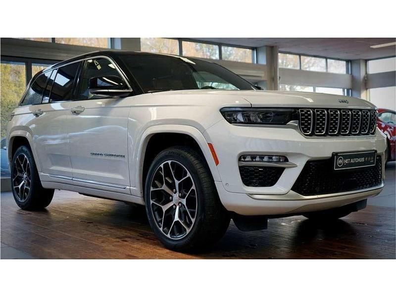 Wit Gebruikt 2023 Jeep Grand Cherokee Summit SUV | € 79.895 - Afbeelding 1/4
