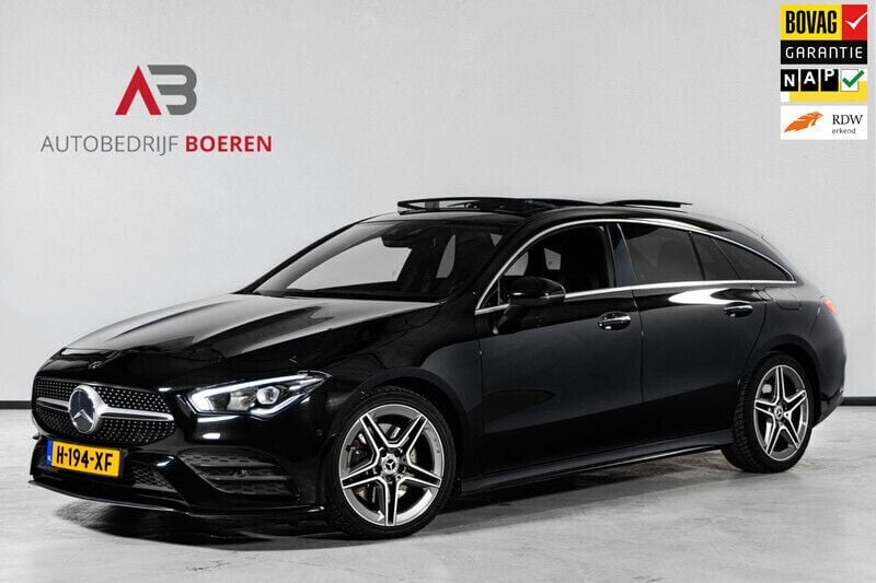 Zwart Gebruikt 2019 Mercedes CLA200 Shooting Brake Business Stationwagen | € 29.950 (Eerlijke prijs) - Afbeelding 1/4
