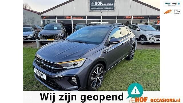 Grijs (metallic) Occasion 2022 VW Taigo R-line SUV | € 24.750 (Super prijs) - Afbeelding 1/4