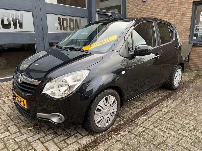 Zwart Gebruikt 2008 Opel Agila Enjoy Hatchback | € 6.450 (Eerlijke prijs) - Afbeelding 1/4