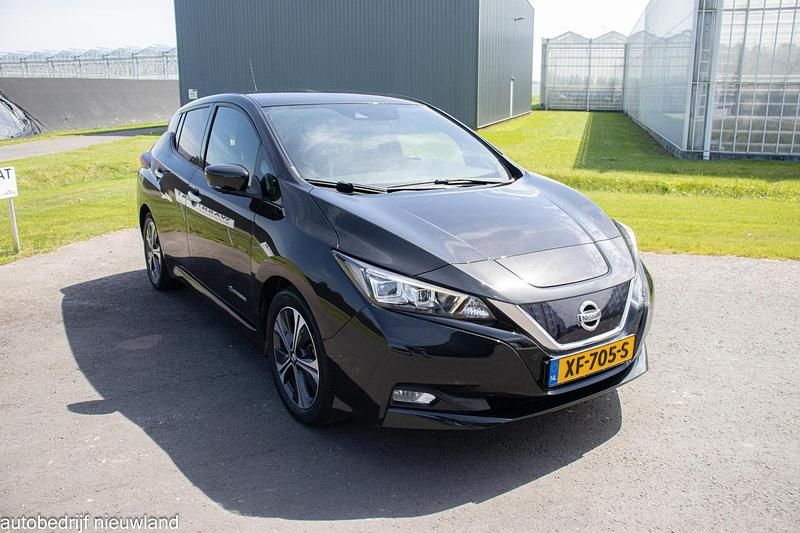 Occasion Nissan Leaf Tekna 110 kW (150 PK) 2018 Zwart Hatchback