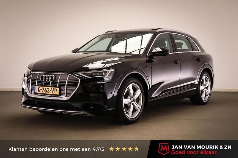 Zwart Gebruikt 2019 Audi e-tron SUV | € 22.695 (Eerlijke prijs) - Afbeelding 1/4