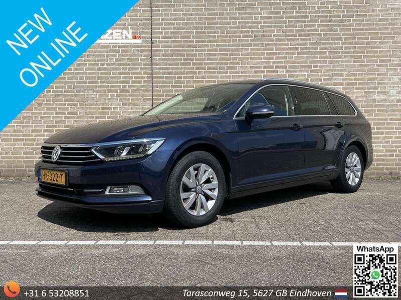 Blauw Gebruikt 2015 VW Passat Edition Stationwagen | € 7.950 (Super prijs) - Afbeelding 1/4