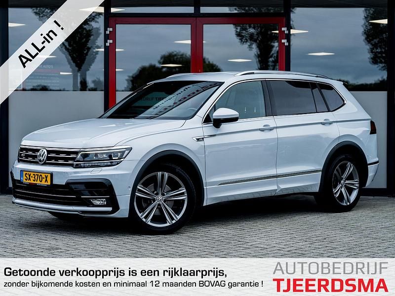 Wit Gebruikt 2018 VW Tiguan Allspace Highline SUV | € 26.950 (Eerlijke prijs) - Afbeelding 1/4