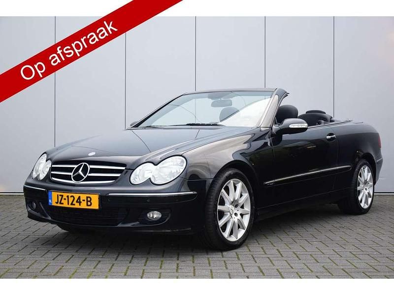 Occasion Mercedes CLK200 Avantgarde 165 PK (121 kW) 2007 Zwart Cabriolet