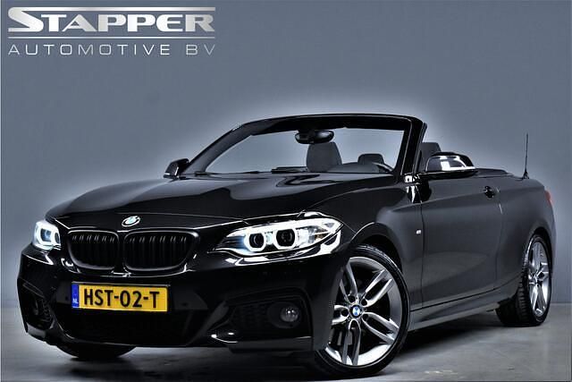 Zwart Gebruikt 2015 BMW 228 M Sport Cabriolet | € 23.995 - Afbeelding 1/4