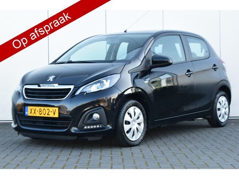 Zwart, metallic lak Gebruikt 2019 Peugeot 108 Active Hatchback | € 6.999 (Eerlijke prijs) - Afbeelding 1/4
