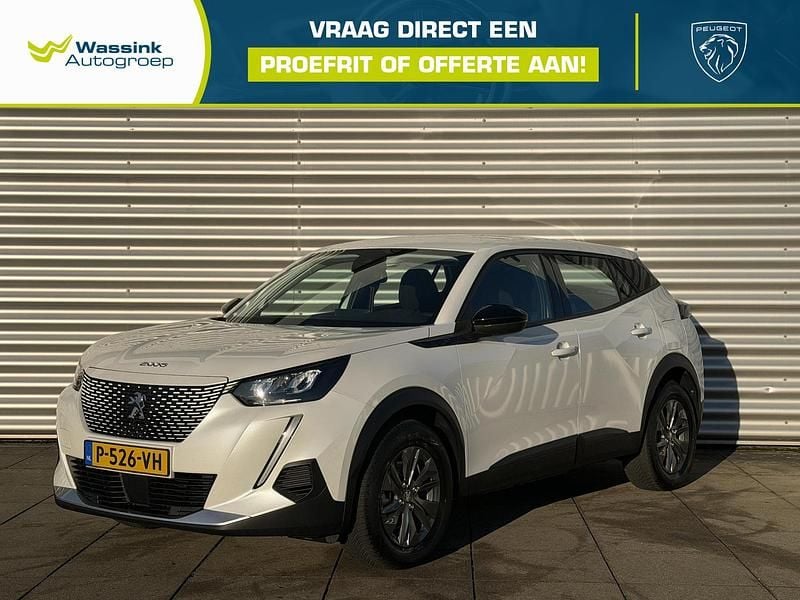 Wit Gebruikt 2022 Peugeot e-2008 Active SUV | € 17.320 (Goede deal) - Afbeelding 1/4