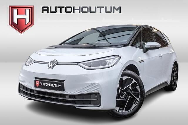 Wit (metallic) Gebruikt 2021 VW ID.3 Pro Hatchback | € 22.995 (Eerlijke prijs) - Afbeelding 1/4