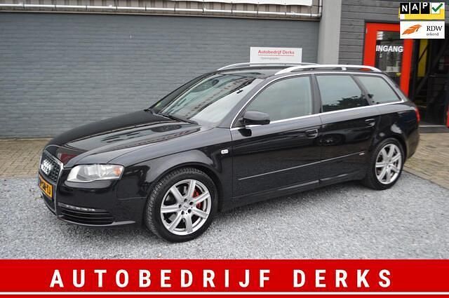 Zwart Gebruikt 2006 Audi A4 S-Line Stationwagen | € 4.950 (Eerlijke prijs) - Afbeelding 1/4