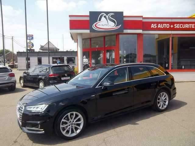 Occasion Audi A4 S-line plus 148 PK (108 kW) 2018 Zwart Stationwagen