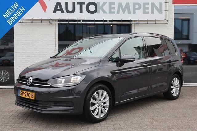 Grijs Gebruikt 2017 VW Touran Highline MPV | € 18.900 (Super prijs) - Afbeelding 1/4