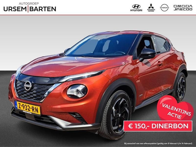 Rood, metallic lak Occasion 2024 Nissan Juke N-Connecta SUV | € 22.730 (Goede deal) - Afbeelding 1/4