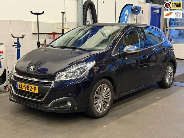 Blauw (metallic) Occasion 2019 Peugeot 208 Allure Hatchback | € 8.588 (Super prijs) - Afbeelding 1/4