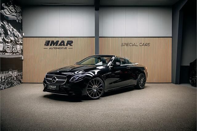 Zwart Gebruikt 2017 Mercedes E200 Edition Cabriolet | € 37.450 (Duur) - Afbeelding 1/4