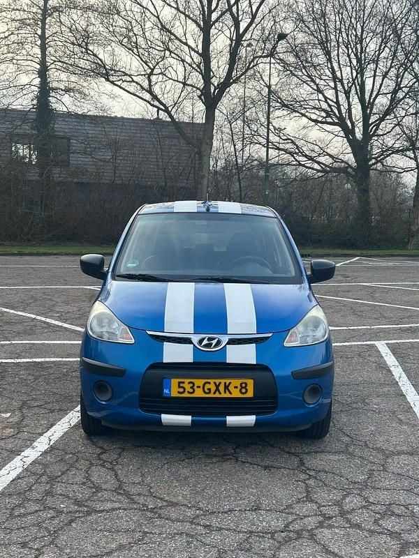 Blauw Occasion 2008 Hyundai i10 Active Hatchback | € 4.500 (Goede deal) - Afbeelding 1/4