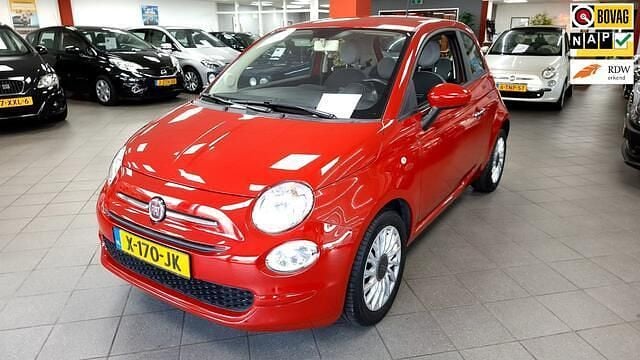 Rood Gebruikt 2019 Fiat 500 Hatchback | € 11.950 (Goede deal) - Afbeelding 1/4