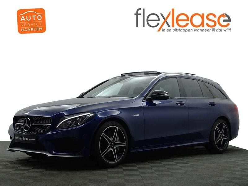 Blauw Gebruikt 2017 Mercedes C43 AMG Premium Stationwagen | € 39.900 - Afbeelding 1/4