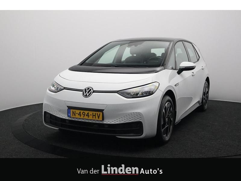 Wit Gebruikt 2021 VW ID.3 Pro Hatchback | € 17.950 (Eerlijke prijs) - Afbeelding 1/4