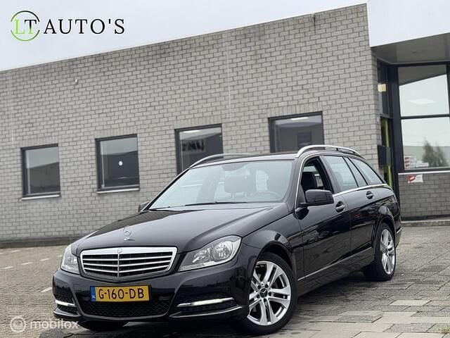 Zwart Gebruikt 2012 Mercedes C180 Avantgarde Stationwagen | € 8.999 (Goede deal) - Afbeelding 1/4