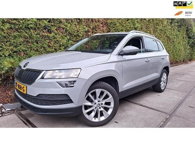 Grijs Gebruikt 2019 Skoda Karoq Clever SUV | € 13.500 (Eerlijke prijs) - Afbeelding 1/4