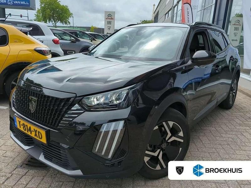 Zwart Gebruikt 2023 Peugeot e-2008 Allure SUV | € 22.900 (Goede deal) - Afbeelding 1/4