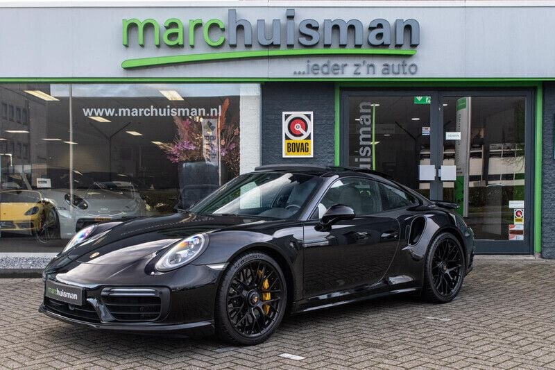 Zwart Gebruikt 2016 Porsche 911 Turbo S Coupé | € 142.345 - Afbeelding 1/4