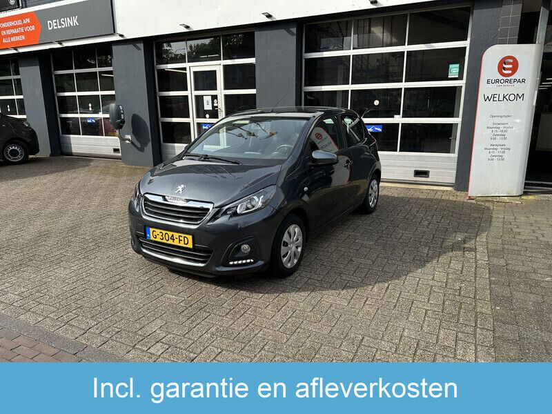 Grijs Gebruikt 2019 Peugeot 108 Active Hatchback | € 9.450 (Eerlijke prijs) - Afbeelding 1/4