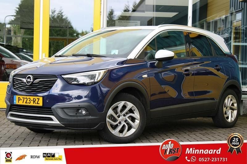 Blauw Gebruikt 2017 Opel Crossland X Innovation SUV | € 12.250 (Eerlijke prijs) - Afbeelding 1/4