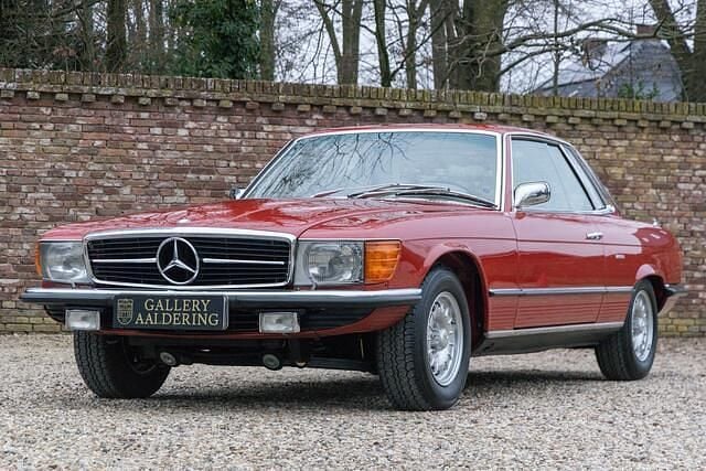 Rood Occasion 1975 Mercedes SLC280 | € 79.500 - Afbeelding 1/4