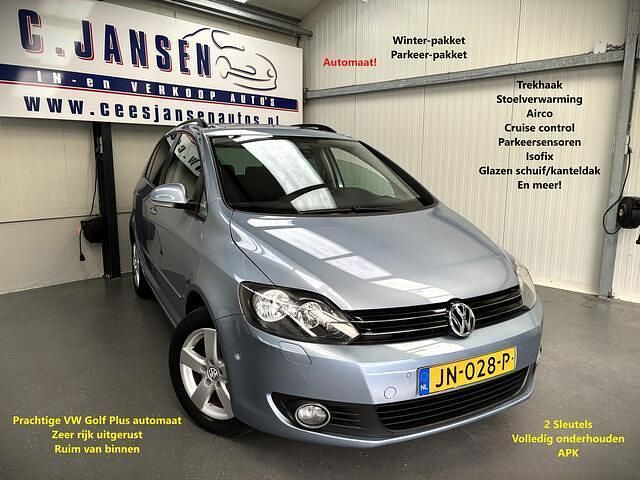 Blauw Gebruikt 2011 VW Golf Plus Cross Highline MPV | € 7.899 - Afbeelding 1/4
