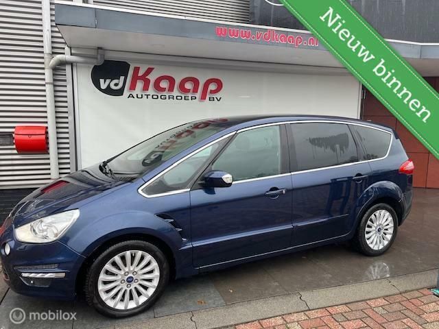 Blauw Gebruikt 2013 Ford S-MAX Titanium MPV | € 10.950 (Goede deal) - Afbeelding 1/4
