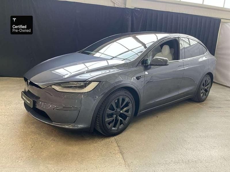 Grijs Gebruikt 2023 Tesla Model X Long Range AWD SUV | € 99.900 - Afbeelding 1/4