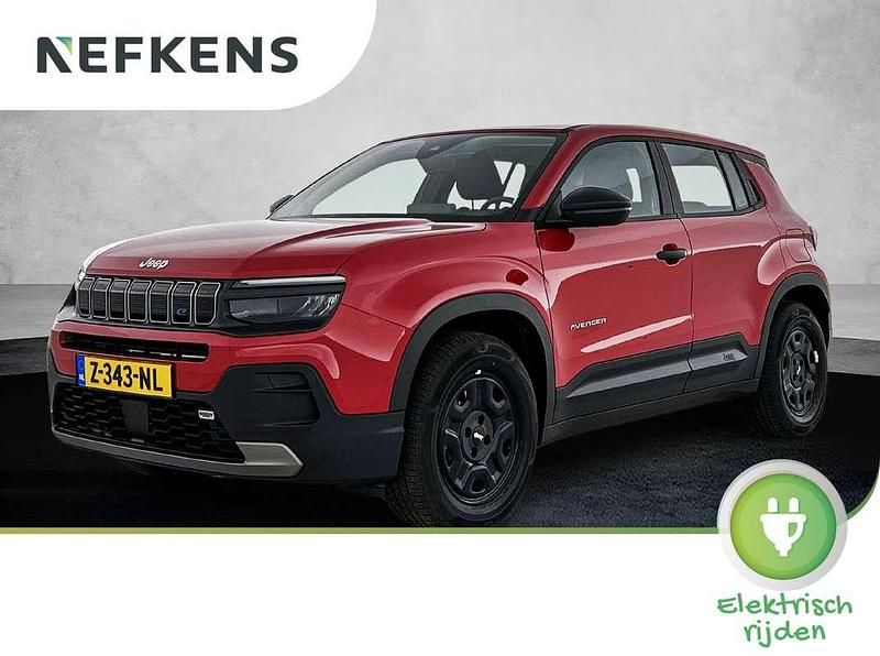 Rood Gebruikt 2024 Jeep Avenger EV SUV | € 25.400 - Afbeelding 1/3