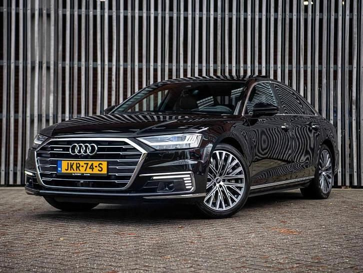 Zwart Occasion 2021 Audi A8 Proline Sedan | € 52.950 (Super prijs) - Afbeelding 1/4