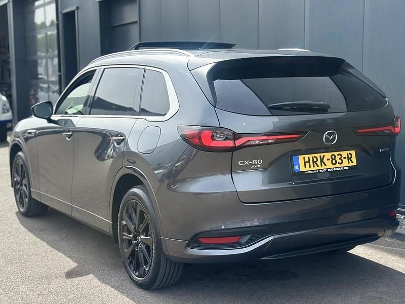 Occasion Mazda CX-80 Homura-Line 328 PK (241 kW) 2025 Machine grey (grijs metallic) SUV