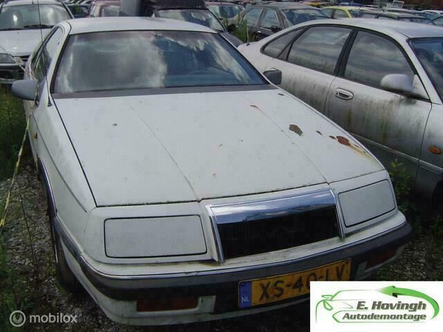 Wit Gebruikt 1989 Chrysler Le Baron Coupé | € 1.250 - Afbeelding 1/1