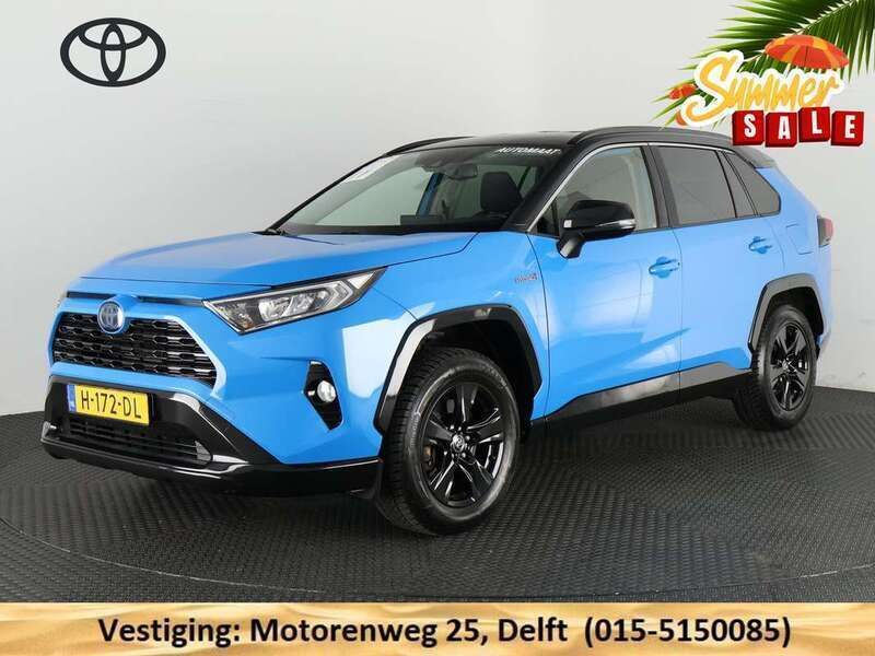Blauw, metallic lak Gebruikt 2020 Toyota RAV4 Hybrid SUV | € 29.990 (Eerlijke prijs) - Afbeelding 1/3