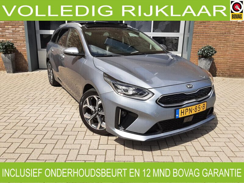 Grijs Gebruikt 2021 Kia Ceed Platinum Stationwagen | € 22.450 (Eerlijke prijs) - Afbeelding 1/4