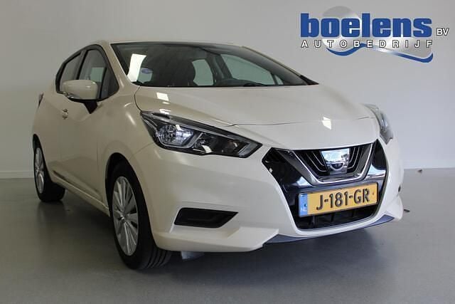 Beige Gebruikt 2020 Nissan Micra Acenta Hatchback | € 10.249 (Goede deal) - Afbeelding 1/4