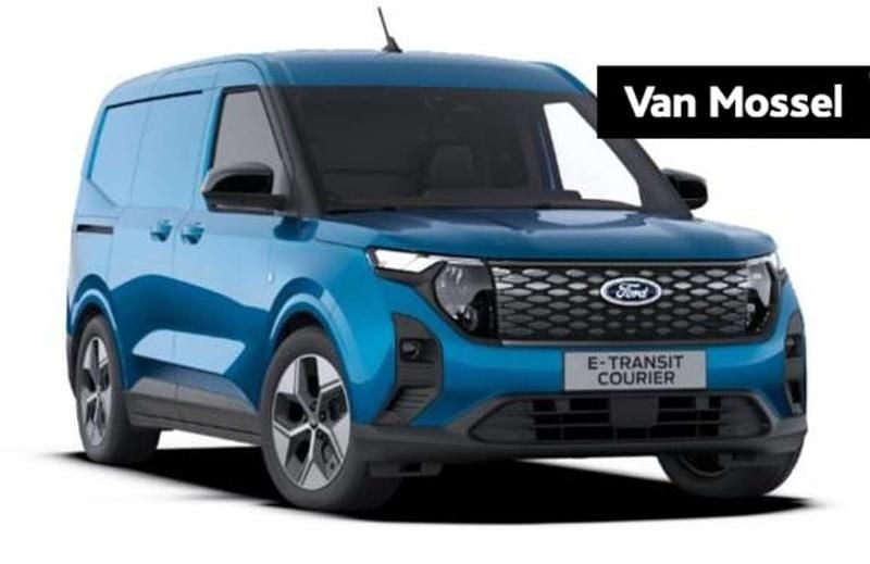 Blauw Nieuw 2025 Ford E-Transit Limited Van | € 28.803 (Eerlijke prijs) - Afbeelding 1/4